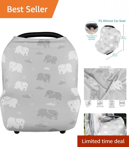 Versatile elephant baby - elephant, car